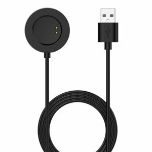 Tactical USB nabíjecí kabel pro Realme Watch 2 a Watch 2 Pro, černý