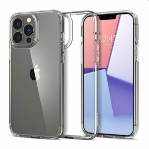 Pouzdro Spigen Ultra Hybrid pro Apple iPhone 13 Pro Max, crystal clear