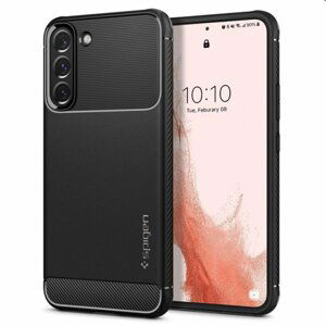 Pouzdro Spigen Rugged Armor pro Samsung Galaxy S22, černé