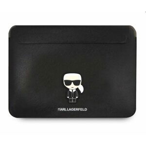 Karl Lagerfeld Saffiano Ikonik Computer Sleeve 16", black