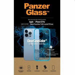 Pouzdro PanzerGlass ClearCaseColor AB pro Apple iPhone 13 Pro, modré