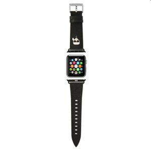 Karl Lagerfeld Karl Head PU řemínek pro Apple Watch 38/40mm, black