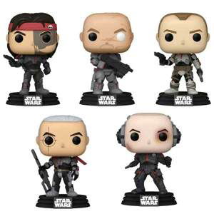 POP! 5 Pack Star Wars: Hunter, Wrecker, Tech, Crosshair and Echo (Special Edition)