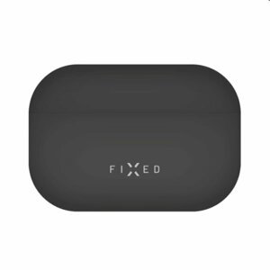 FIXED Silky Silikonové pouzdro pro Apple AirPods Pro, černé
