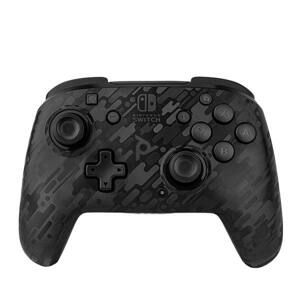 Bezdrátový ovladač PDP Deluxe Faceoff pro Nintendo Switch, Camo Black