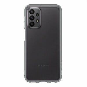 Pouzdro Soft Clear Cover pro Samsung Galaxy A23, black