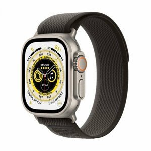 Apple Watch Ultra GPS + Cellular 49mm Titanium Case with černá/vesmírná šedá Trail Loop - M/L