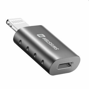 Swissten OTG adapter Lightning/USB-C