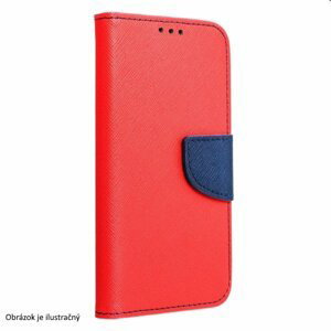 Pouzdro FANCY Book pro Xiaomi Redmi 10C, červené/modré