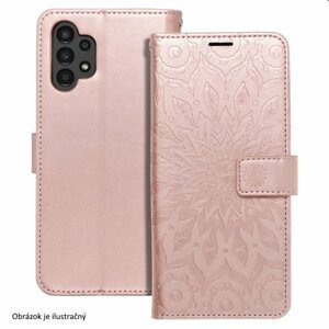 Puzdro MEZZO Book mandala pro Samsung Galaxy A13 4G, růžové