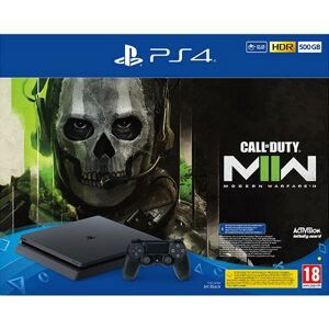 Sony PlayStation 4 Slim 500GB, jet black + Call of Duty: Modern Warfare II