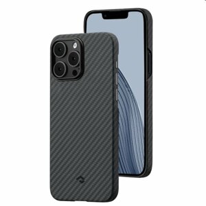 Pouzdro Pitaka MagEZ 3 1500D pro Apple iPhone 14 Pro, černé/šedé