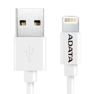 ADATA Lightning kábel MFi 1 m, bílý