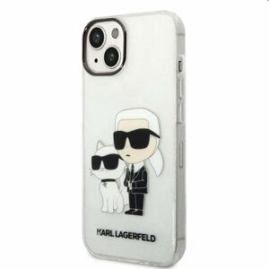 Pouzdro Karl Lagerfeld MagSafe IML pro Apple iPhone 14, transparentní