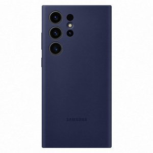 Pouzdro Silicone Cover pro Samsung Galaxy S23 Ultra, navy
