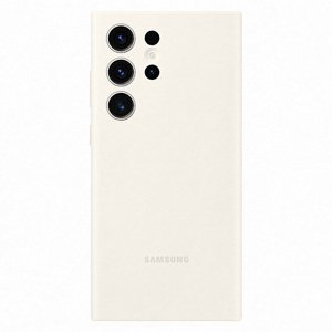 Pouzdro Silicone Cover pro Samsung Galaxy S23 Ultra, cotton