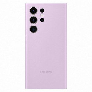 Pouzdro Silicone Cover pro Samsung Galaxy S23 Ultra, lilac