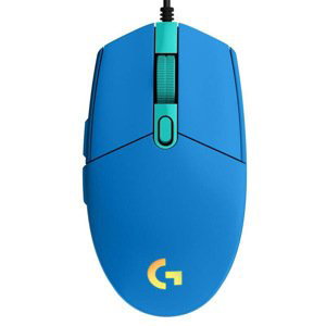 Herní myš Logitech G203 Lightsync Gaming Mouse, modrá