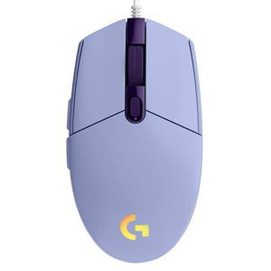 Herní myš Logitech G203 Lightsync Gaming Mouse, fialová