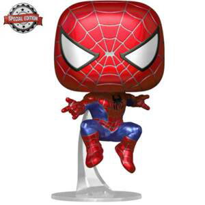 POP! Spider Man No Way Home Friendly Neighborhood Spider Man (Marvel) Metallic Special Edition