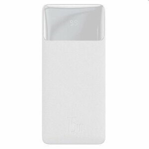 Baseus PPDML-I02 Bipow Pro Digital Display Powerbank 10000mAh, 15W, bílá