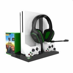 Dokovací stanice iPega XB007 pro Xbox One, One S a One X, Wireless controller a headset