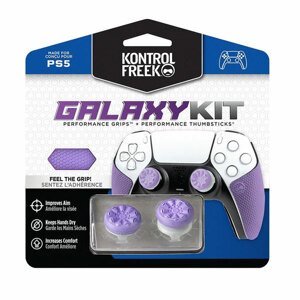 Kontrolfreek Galaxy Kit Performance Grips + Performance Thumbsticks made for PS5