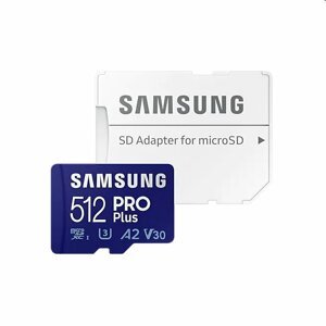 Samsung PRO Plus Micro SDXC 512GB + SD adaptér