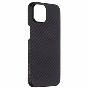 Pouzdro Tactical MagForce z aramidových vláken pro Apple iPhone 15, černé