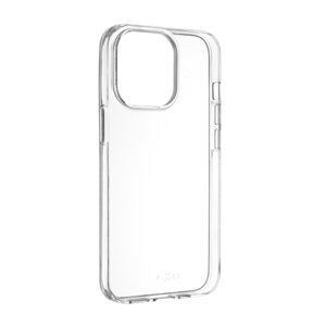 FIXED TPU Slim Gelové pouzdro AntiUV pro Apple iPhone 15 Pro Max, transparentní