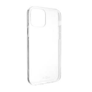 FIXED TPU Skin Ultratenké gelové pouzdro pro Apple iPhone 15 Pro Max, 0,6 mm, transparentní