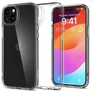 Pouzdro Spigen Ultra Hybrid pro Apple iPhone 15, transparentní