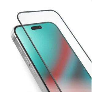 Tvrzené sklo SBS Full Glass pro Apple iPhone 15 Pro Max, černé