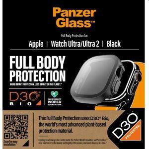 Tvrzené sklo Full Body D3O PanzerGlass pro Apple Watch Ultra/Ultra 2