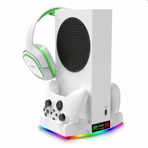 Dokovací stanice iPega pro Xbox Series S, Wireless controller a headset + 2ks baterií