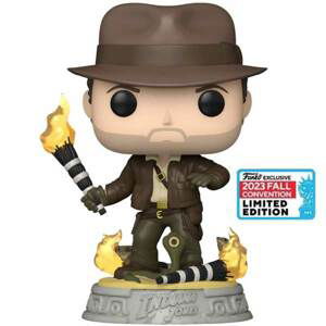 POP! Movies: Indiana Jones with Snake 2023 Fall Convention Limited Edition