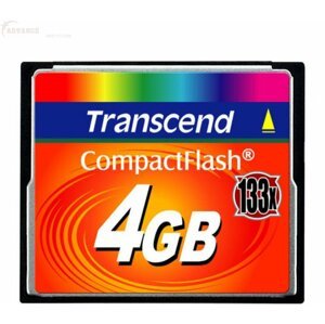 Transcend CompactFlash 133x 4GB - TS4GCF133