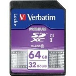 Verbatim SDXC 64GB Class 10 - 44024