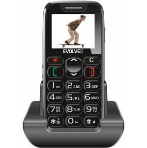 Evolveo EP-500 EasyPhone, Black - SGM EP-500-BLK