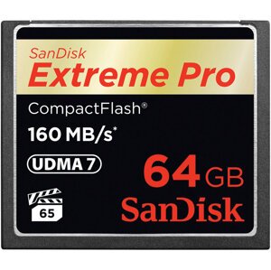 SanDisk CompactFlash Extreme Pro 64GB 160MB/s - SDCFXPS-064G-X46