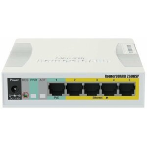 Mikrotik CSS106-1G-4P-1S (RB260GSP) - CSS106-1G-4P-1S