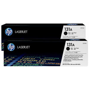 HP 131X černá 2 pack - CF210XD