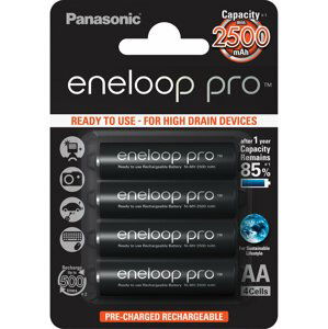 BATERIE Panasonic ENELOOP PRO HR6 AA 3HCDE/4BE, 2500mAh - BK-3HCDE/4BE