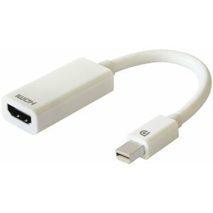 PremiumCord adaptér Mini DisplayPort - HDMI M/F, support 3D, 4Kx2K - kportadm05