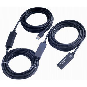 PremiumCord USB 3.0, A/M-A/F, 20m repeater a prodlužovací kabel - ku3rep20