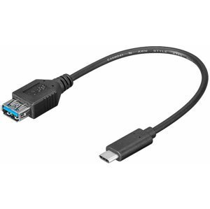 PremiumCord Adaptér USB 3.1 konektor C/male - USB 3.0 konektor A/female, 0,2m - kur31-01