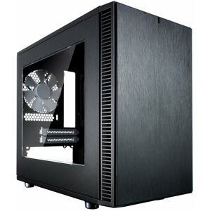 Fractal Design Define Nano S, průhledná bočnice - FD-CA-DEF-NANO-S-BK-W