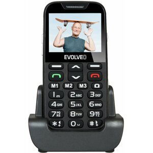 Evolveo EasyPhone XD s nabíjecím stojánkem, Black - SGM EP-600-XDB