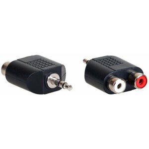 AQ KA406 - 3,5 jack stereo - 2x RCA (cinch) - xka406