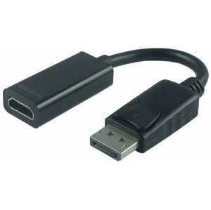 PremiumCord adaptér DisplayPort - HDMI Male/Female, support 3D, 4K*2K@30Hz, 20cm - kportad11